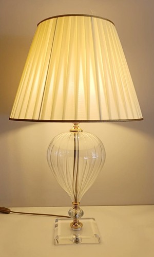 Lampada tavolo vetro - tavolo,