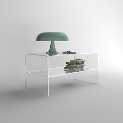 Tavolino con ripiano l70 - tavolino,