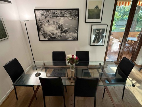 Tavolo design cargo noce - –, e