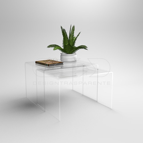 Misura set tavoli - su, 70x25h50