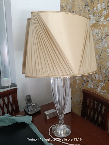Lampada tavolo vetro - lampada,